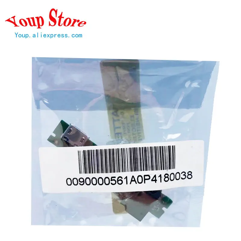 New Original For Lenovo A2107 Tablet USB Audio Board Headphone Jack And Conductive Fabric ASSY 90000561 A2-USBPCB-H301