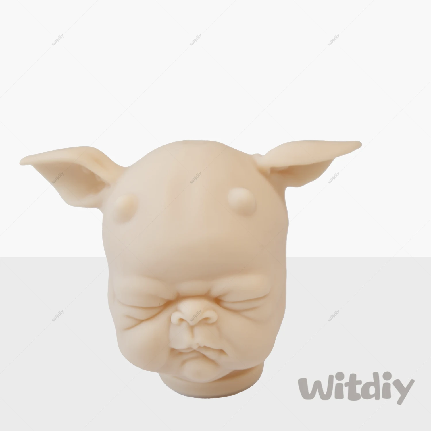 Witdiy 새로운 비닐 블랭크 다시 태어난 인형, 아기 미도색 키트, 선물 2 개 제공, 45 cm, 17.72 인치