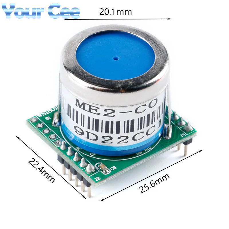 ZE15-CO Civil Carbon Monoxide CO Gas Sensor Module Serial Digital Output 5-12V 0~500ppm for Civil Home Detection Alarm