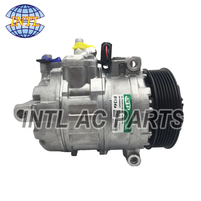 7SEU17C Auto car air a/c Compressor for Porsche Cayenne Panamera 95512601110 95512601111 9551260111X 9551260112X 447180-3760