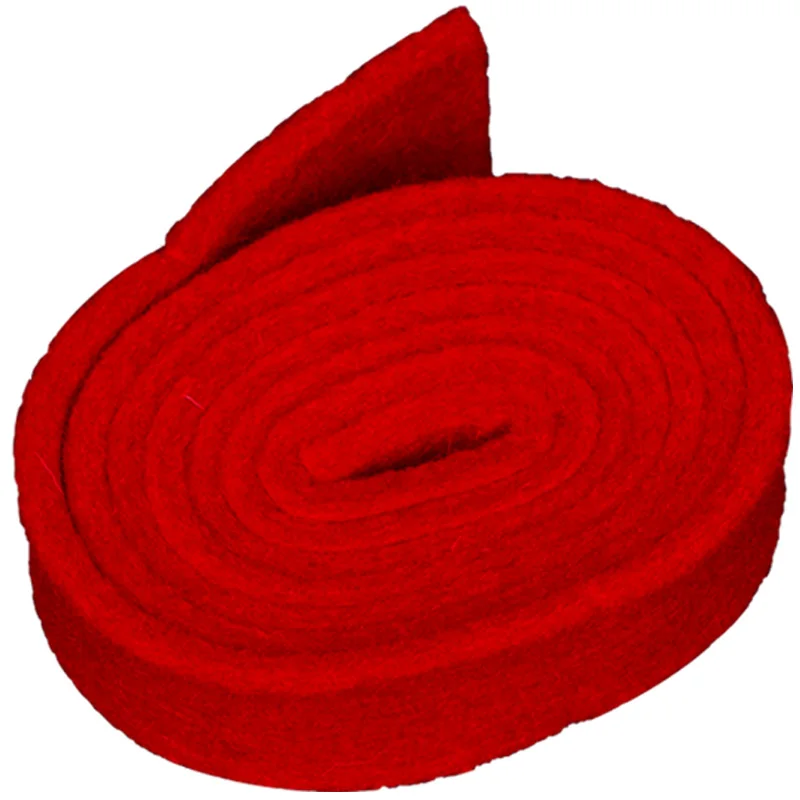 The sound-stopping tape, felt the sound-stopping red