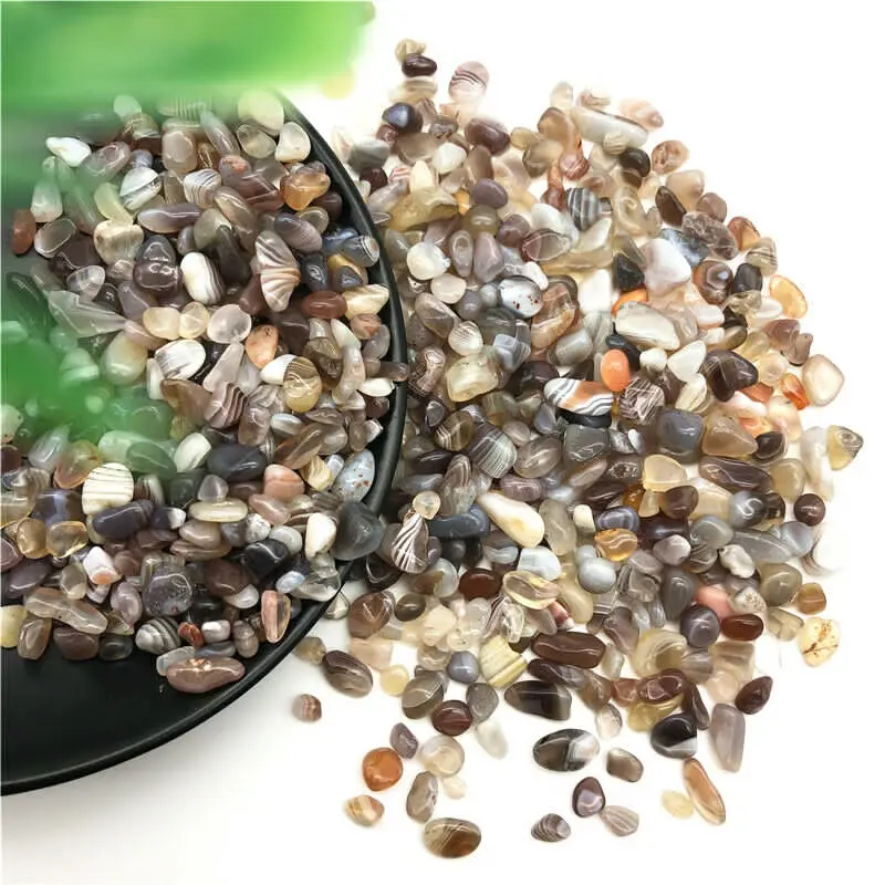 Drop Shipping 50g 5-7mm Natural Sardonyx Crystal Persian Agate Gravel Rock Energy Stones Decor Natural Stones and Crystals