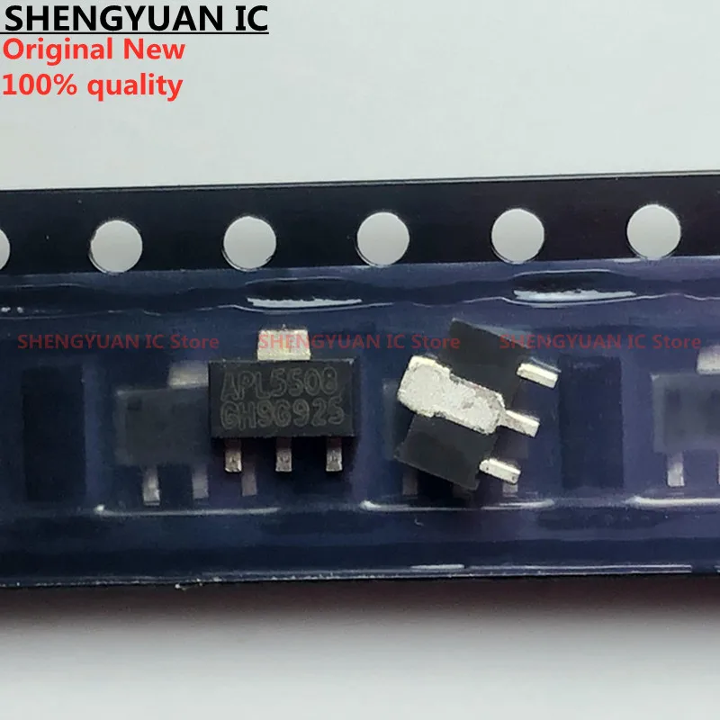 20Pcs/lot APL5508-25DC-TRG APL5508-25DC-TRL APL5508-25DC-TR APL5508-25DC APL5508 SOT-89 100% new imported original 100% quality