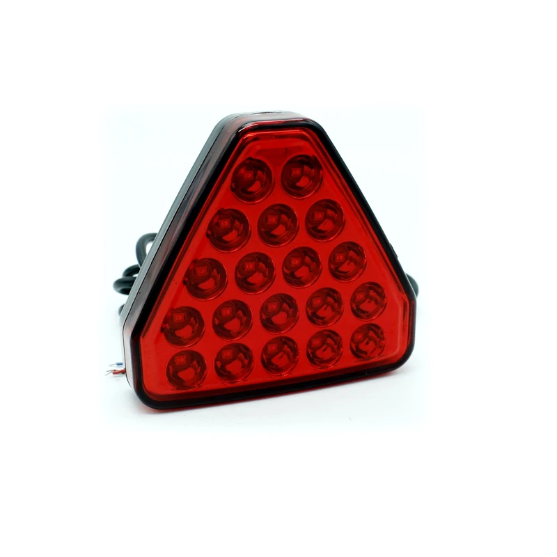 Tak Wai Lee 1Pcs LED Car Tailight Brake Stop Reversing Warning Lamp Waterproof Driving & Brake Light Red Flash Strobe Styling