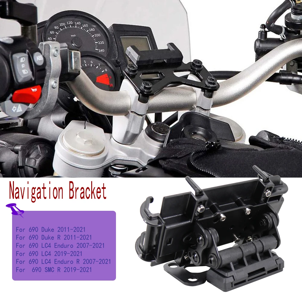 

NEW Motorcycle Navigation Bracket Mobile Phone GPS Plate Bracket Support Phone Holder FOR 690 Duke /R 2011-2021