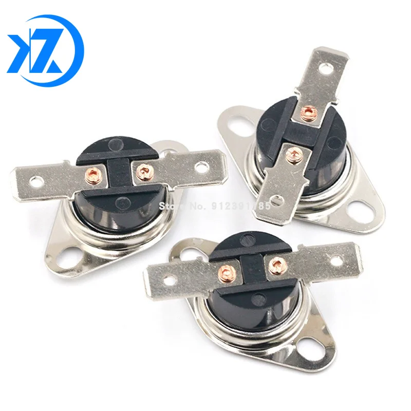 KSD301 250V 10A Normally Open/Normally Close NO Thermostat Temperature Thermal Control Switch DegC 0-95Celsius Degree