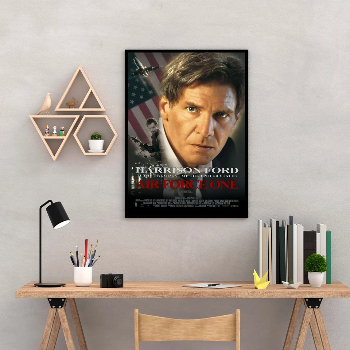 Air Force One Classic Movie Poster Canvas Print Home Decoration Wall Painting ( No Frame )