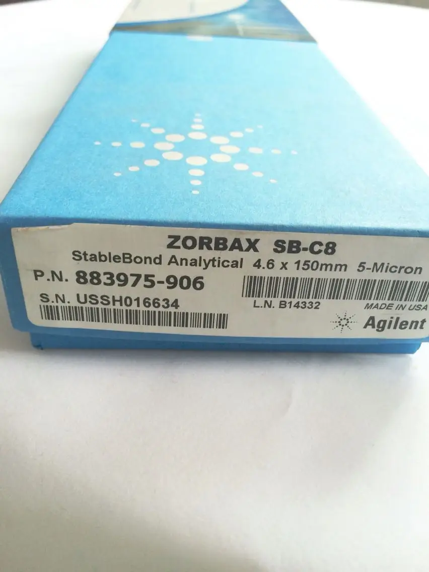 

For 883975-906 Agilent New Liquid Chromatography Column SB-C8 Analytical HPLC