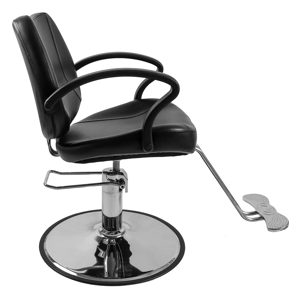 8801 schönheit Salon Stuhl Salon Stuhl Frau Barber Stuhl Schwarz 82,5x60x86cm UNS lager