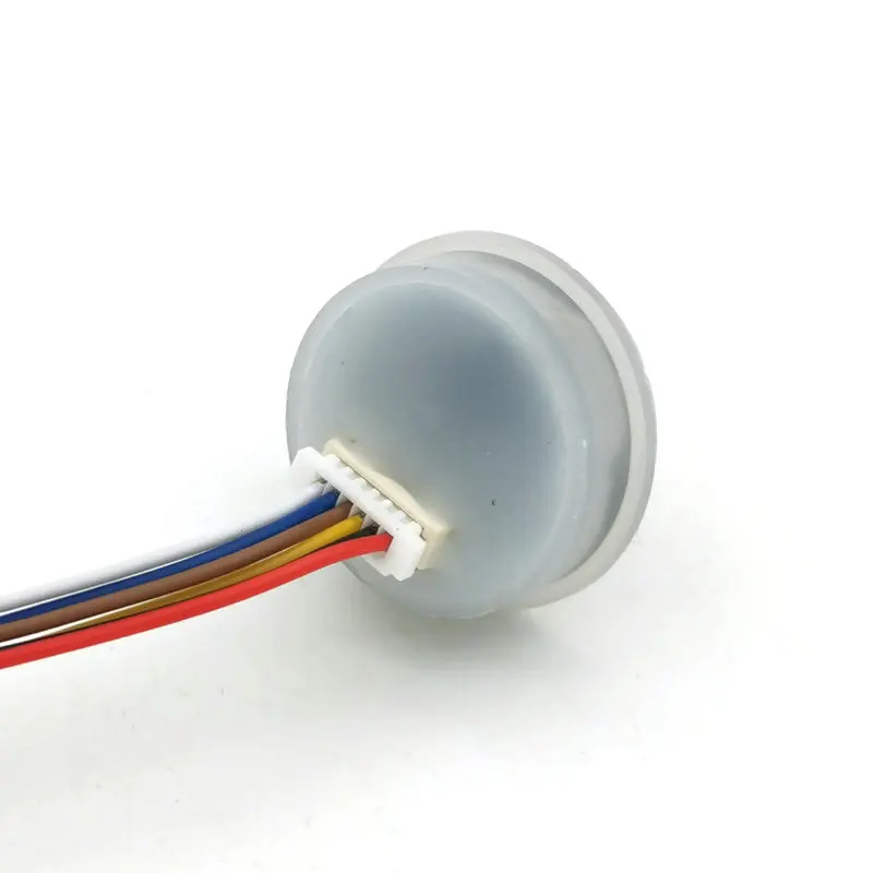 R502-F Waterproof DC3.3V UART Small Round Ring RGB LED Capacitve Fingerprint Sensor Module Access Control Arduino With Free SDK