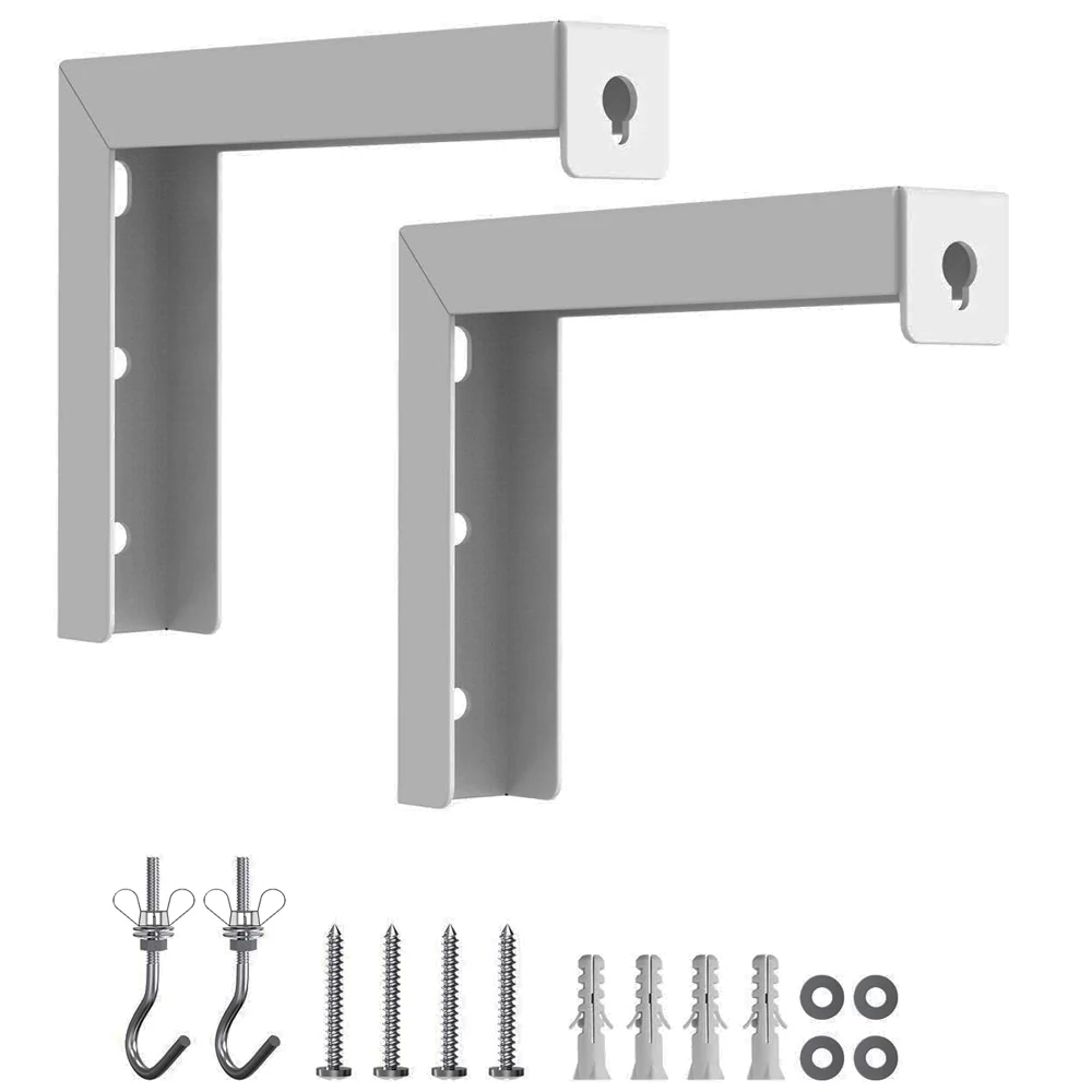 Hdaypro universal verstellbarer Projektor Bildschirm montage Haken Projektion Wandbehang L-Halterung Film Bildschirm Vorhang halterung Haken