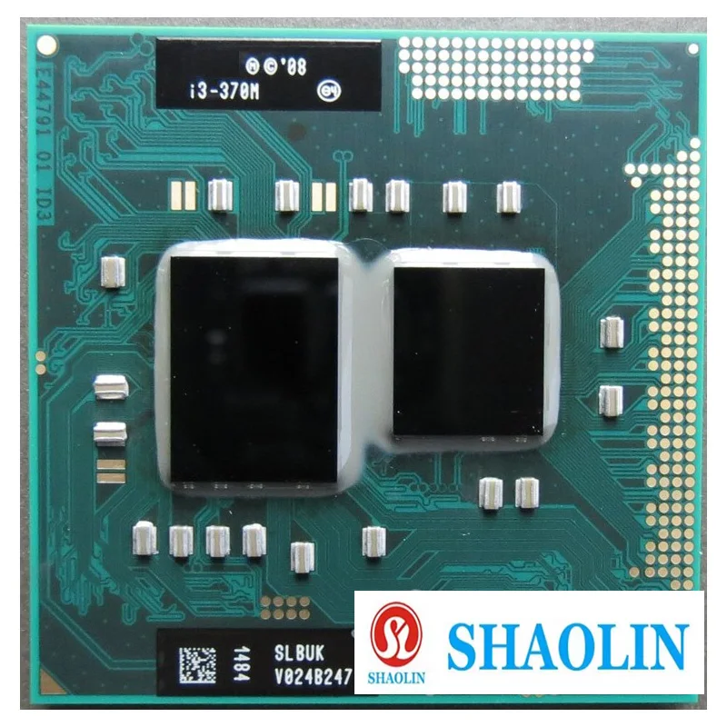 

Original SHAOLIN Official Version I3 370M 3M Cache 2.4 GHz Dual Core Socket G1 Laptop Notebook Cpu Processor Free Shipping