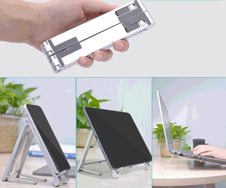 

Laptop stand multi-function desktop mobile phone stand computer cooling bracket portable foldable multifunction