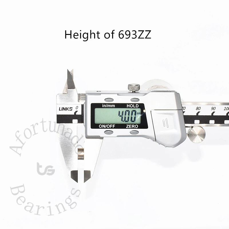 693ZZ Bearing 10pcs 3*8*4(mm) chrome steel Metal Sealed High speed Mechanical equipment parts