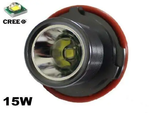 A06 15w cree de alta potência lâmpadas led anjo olho compatível com para bmw 5 6 7 series x3 x5 (e39 e60 e63 e65 e53)