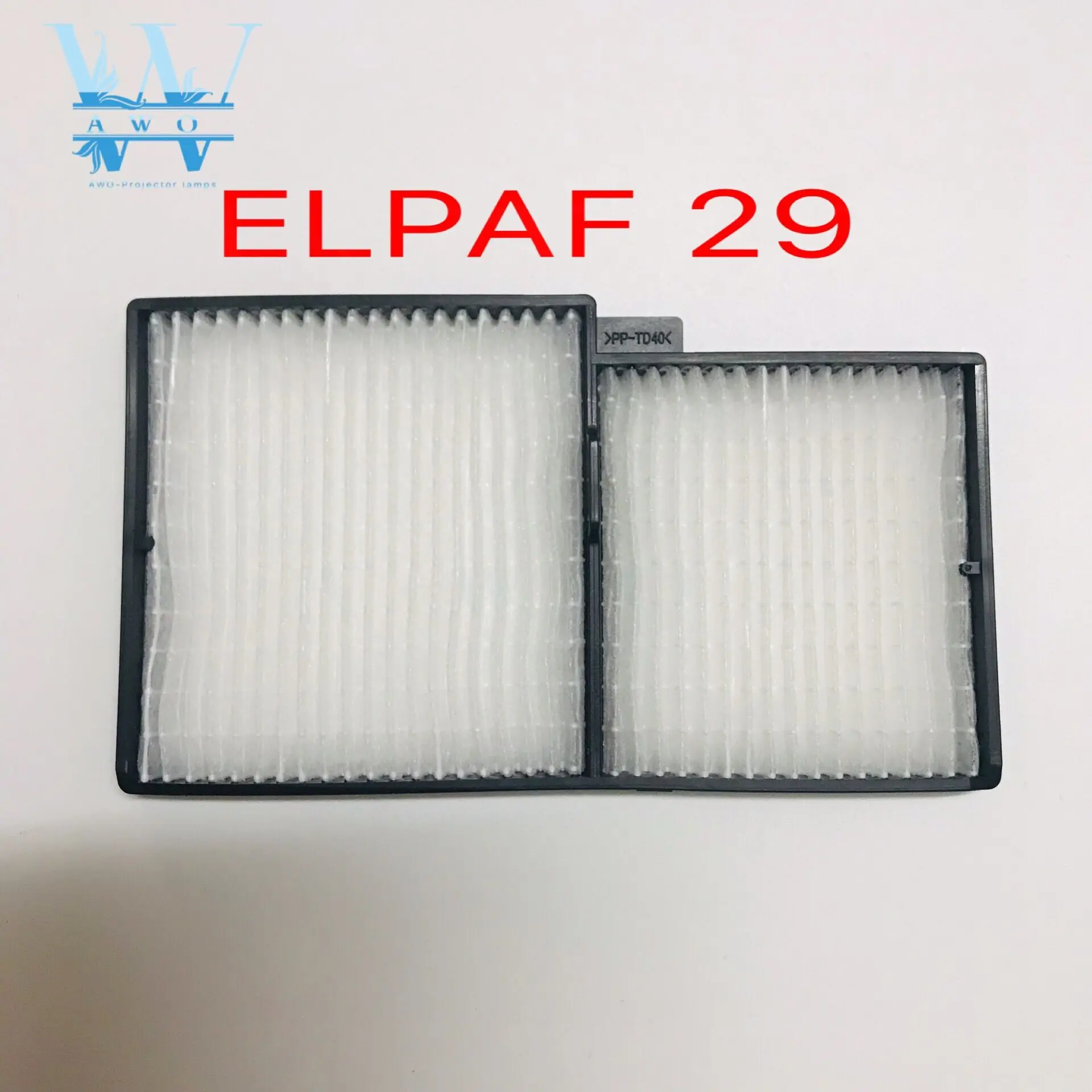 Awo EB-92/EB-93/EB-95/EB-96W/EB-900/EB-905/EB-910W/EB-915W/EB-925 Nieuwe Projector filter ELPAF29