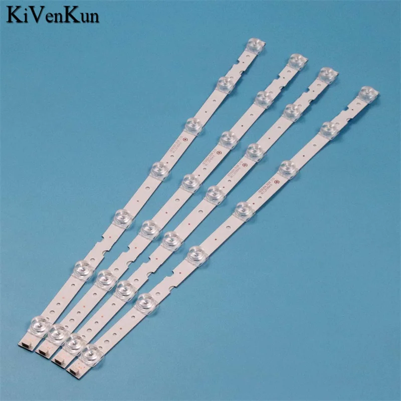 4PCS/Set NEW LED Lamp Bars 50D6 7X4 50HR330M07A0 V1 Backlight Strips 4C-LB5007-HR01J HR02J Array Matrix Line illumination Rulers