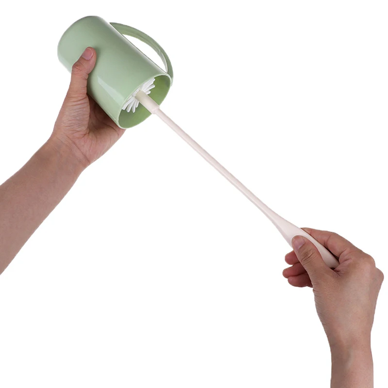 Spazzola per tazza in spugna a manico lungo pulizia della bottiglia di latte in vetro detergente per utensili da cucina spazzola per la pulizia della tazza thermos a fondo profondo