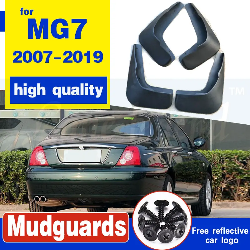 Molded Mud Flaps For MG7 2007-2019 2008 2010 2013 2014 2015 2016 Mudflaps Splash Guards Mud Flap Front Rear Mudguards Fender