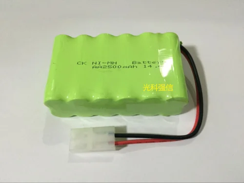 Brand new autentyczne 14.4 V AA 2500 mah ni-mh baterii NI MH zamiatanie zabawki robot sprzęt medyczny moc z prąd o dużym napięciu