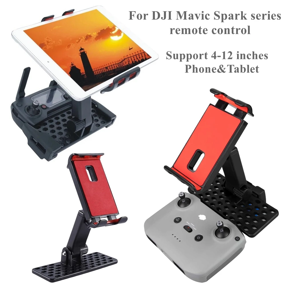 Phone Tablet Monitor Extension Bracket Transmitter Mount Clip for DJI Mavic Mini Air 2 Pro Zoom Remote Controller Holder for Pad