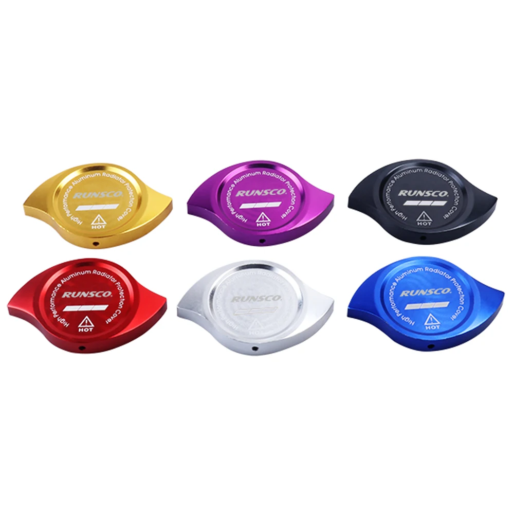 Aluminum Radiator Cap Cover Car Tank Protection Cover JDM For HONDA Accord Civic CR-V CR-Z CRX MUGEN ACURA CL CSX ILX MDX NSX