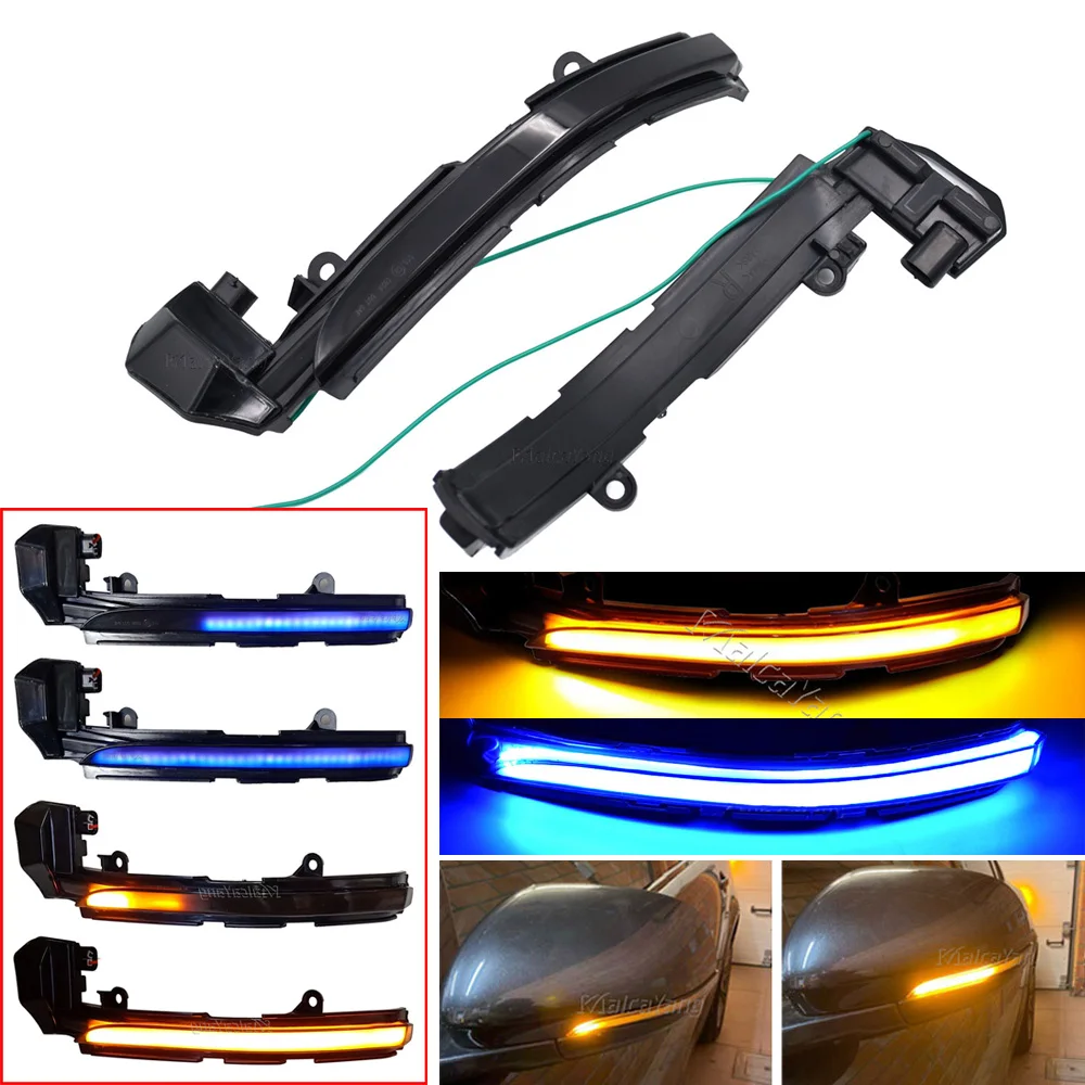 

LED Dynamic Turn Signal Light For Jaguar XE XF XJ F-TYPE XK XKR I-PACE X250 X260 Side Mirror Indicator Lamp Sequential Blinker