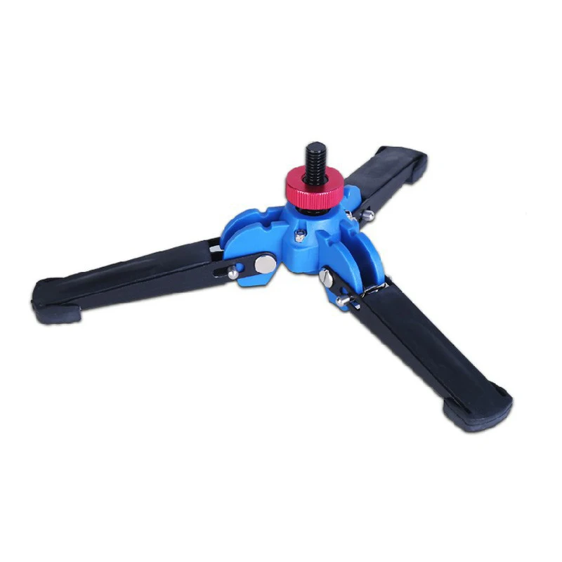 Manbily M1 M2 Hydraulic Universal Three Feet Portable Support Stand Base Monopod Stand for Monopod Ballhead with 3/8\