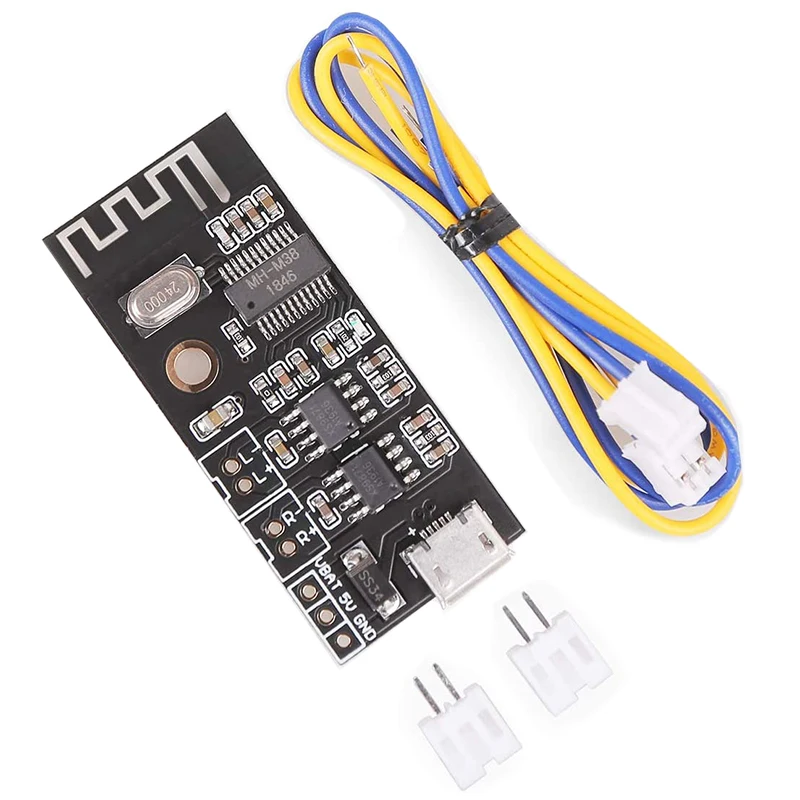 

RISE-Bluetooth Amplifier Board, 5W +5W Output Power, DC 3.7V-4.2V/5V Mini Bluetooth Speaker Board