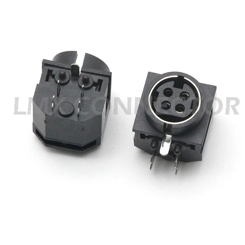 DIN Plug 3Pin 4Pin Kycon Power Socket for TFT LCD Flatscreen TV 12/24V DC Male Plug with Female MPC Socket