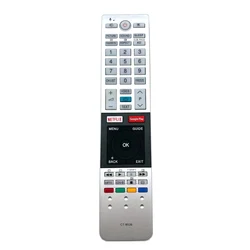 Pilot zastępczy CT-8536 do telewizora Toshiba z kluczem Netflix Google Play 32l4750a 43u7750 50U7880 58U7880 bez głosu