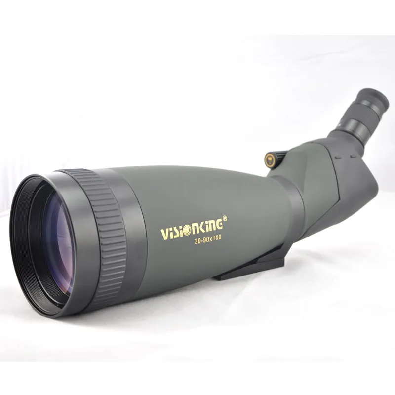 Visionking 30-90x100 Waterproof Spotting Scope Powerful FMC Long Range Birdwatching Equipment Target Zoom Monocular Telescope