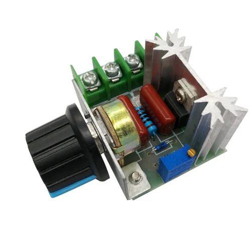 Imagen 2 del producto Regulador de voltaje SCR AC 220V 2000W, atenuadores de atenuación, controlador de velocidad del Motor, termostato, módulo regulador de voltaje electrónico