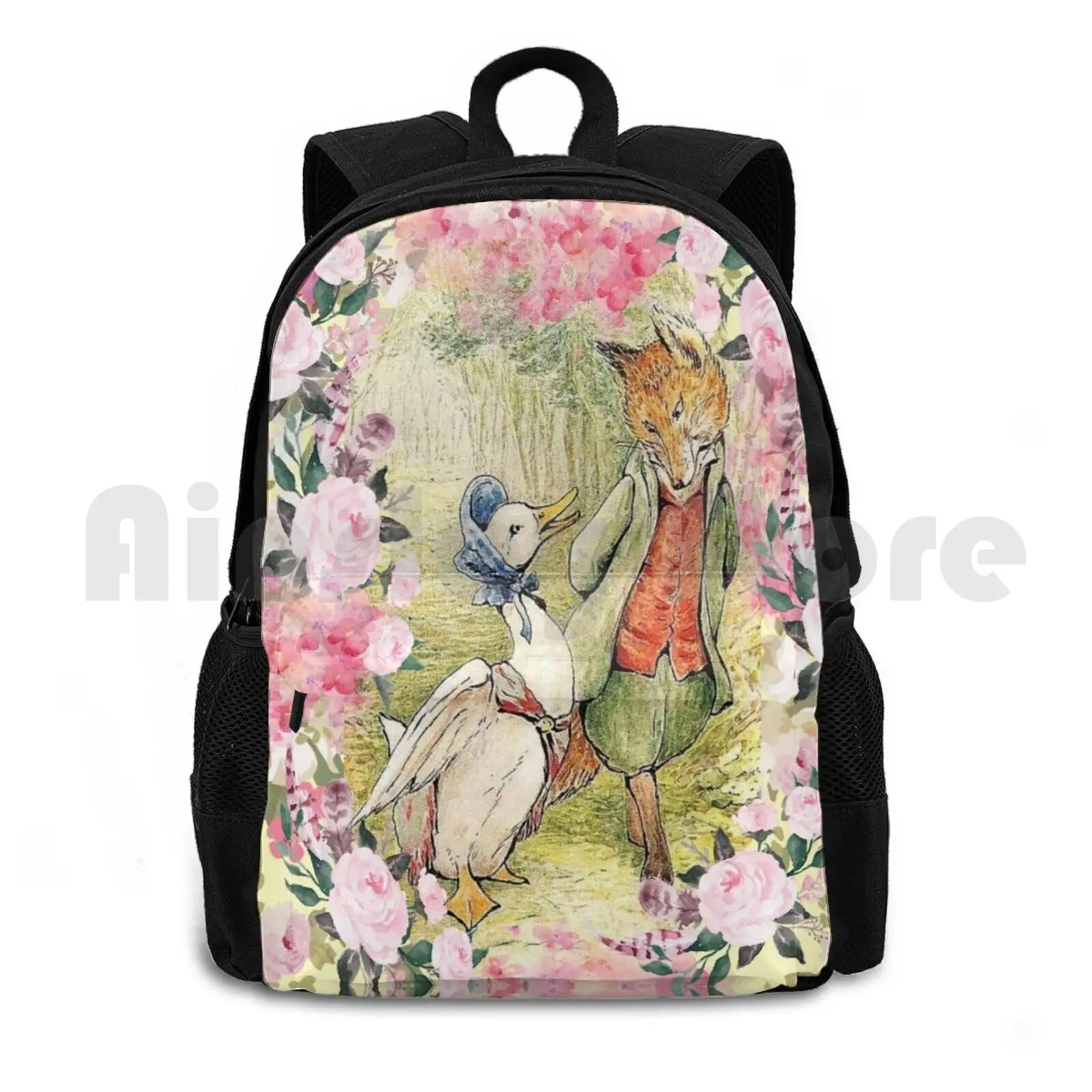

Jemima Puddle-Duck-Floral Outdoor Hiking Backpack Waterproof Camping Travel Jemima Puddle Duck Jemima Puddle Duck Floral