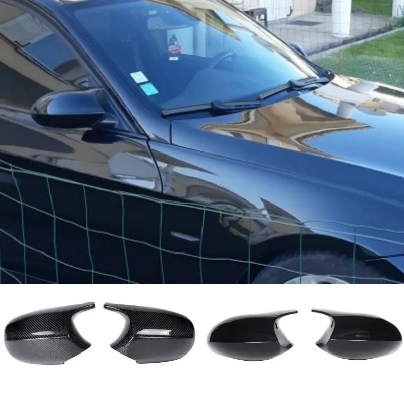 

Mirror Cover E90 Real Carbon Fiber/ABS Car Rearview Mirror Cap Cover Direct Replace For BMW E90 E91 2008-11 E92 E93 2010-13 LCI