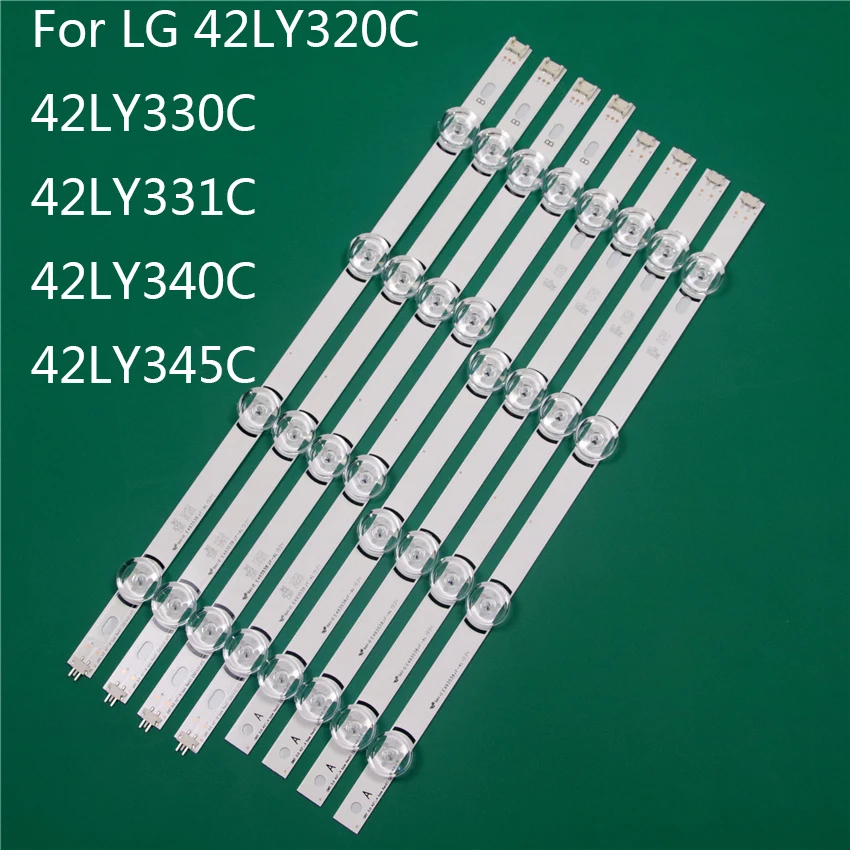 LED TV Illumination Part Replacement For LG 42LY320C 42LY330C 42LY331C 42LY340C LED Bar Backlight Strip Line Ruler DRT3.0 42 A B