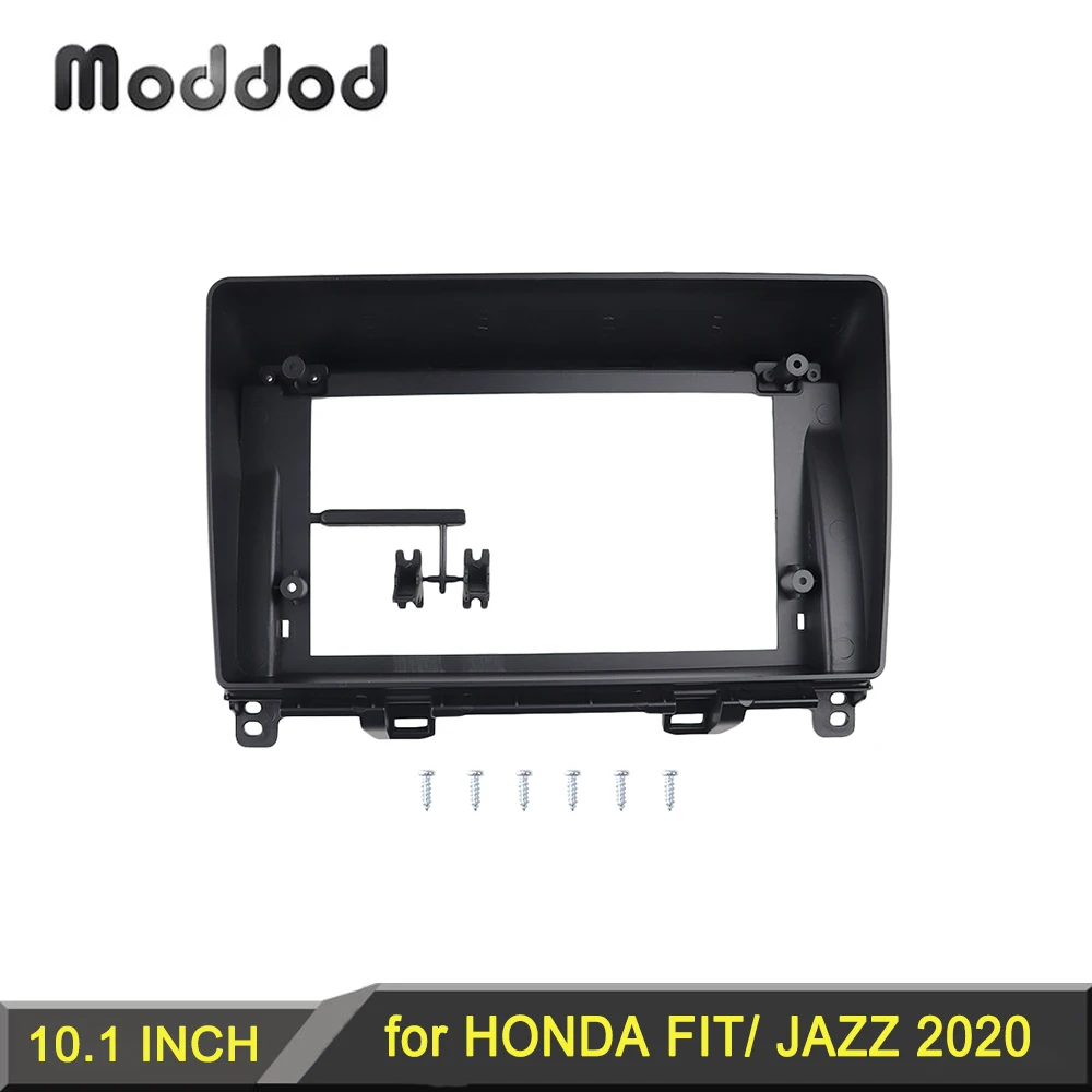 

10.1 INCH Car Radio Fascia for HONDA FIT/ JAZZ 2020 Stereo GPS DVD Player Install Panel Dash Surround Trim Kit Audio Frame Bezel