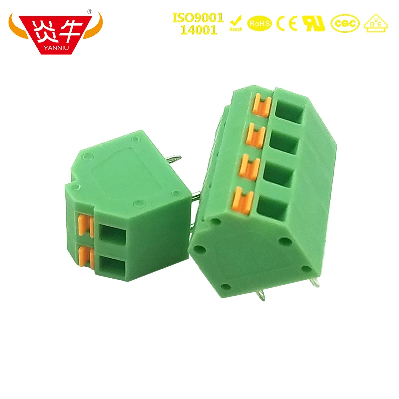10Pcs KF250NH 5.08 2P ~ 12P PCB SPRING TERMINAL BLOCKS DG246 5.08mm 2PIN ~ 12PIN SPTA 1/ 2-5,08  PHOENIX CONTACT DEGSON KEFA