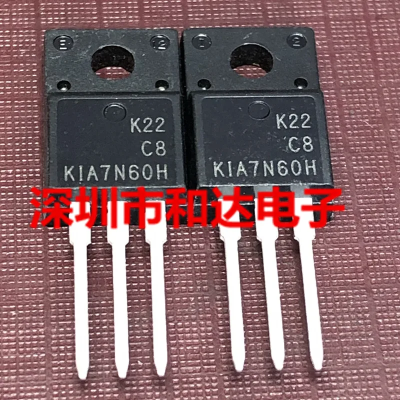 (5piece) KIA7N60H TO-220F 600V 7A / 09N65GX FMV09N65GX 650V 9A / YG902C3 300V 10A / SVD10N65F 650V 10A TO-220F