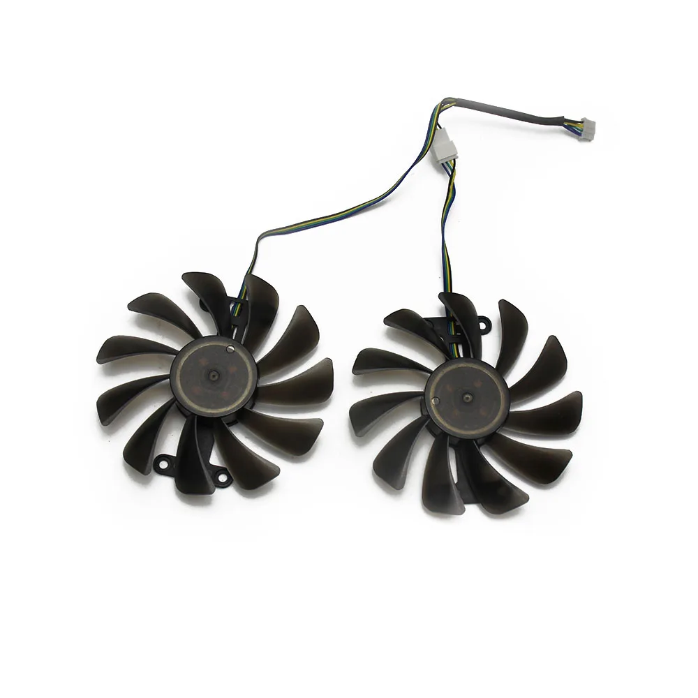 Ventiladores de refrigeración GTX1070Ti GTX1080 VGA para GALAXY KFA2 GeForce GTX 1070 1070Ti 1080 P104, 2 uds., 12V, ventilador de tarjeta gráfica de repuesto, nuevo