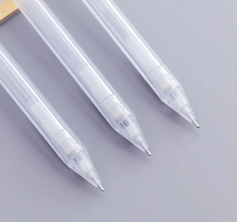 Transparent Automatic Pencil, Lovely Kawaii, Plastic Mechanical Pencil, Children\'s Gift Material Supplies