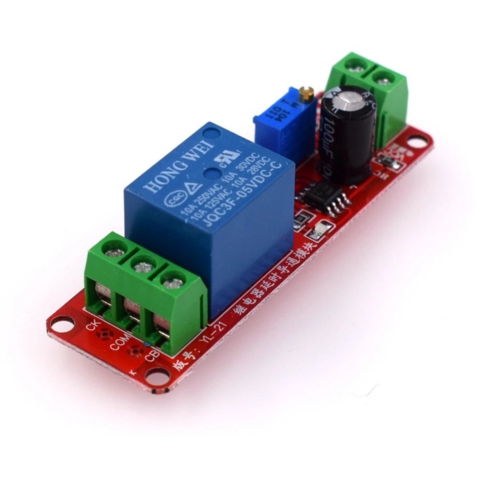 NE555 Trễ Mô Đun Monostable Công Tắc Trì Hoãn Công Tắc (5V) Ô Tô Điện Trễ