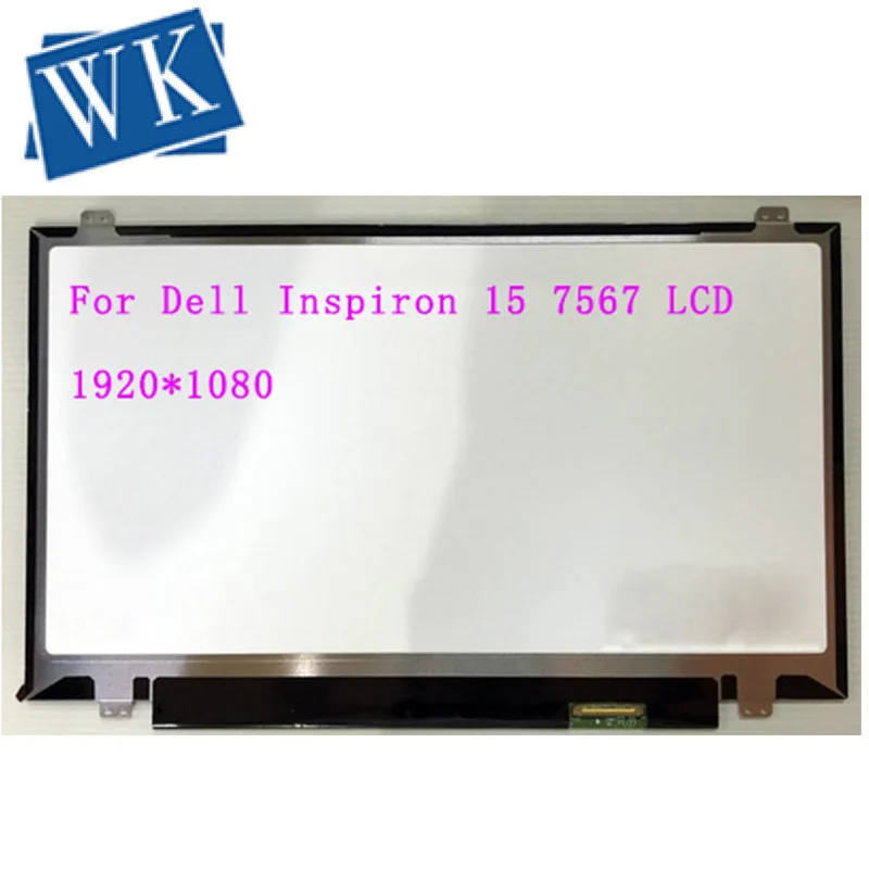 

IPS 15.6" Laptop Matrix LED LCD Screen For Dell Inspiron 15 7567 7000 FHD 1920X1080 Display Replacement