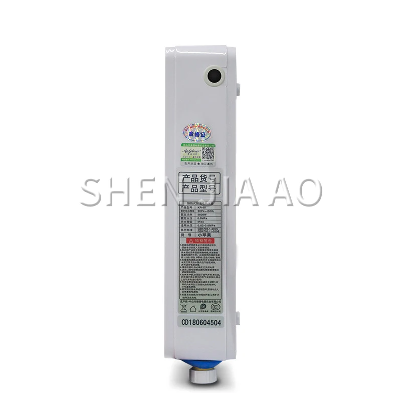 Instant warmwasser heizung nicht-wasser lagerung wand-montiert home digital display Mini wasser heizung Variable frequenz thermostat