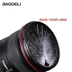 BAODELI Uv Filter 37 46 49 52 55 58 67 72 77 82 Mm Für Kamera Canon Objektiv M50 T6 6d 600d Nikon D3200 D3500 D5100 D5600 Sony A6000