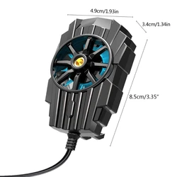 Mini Portable Mobile Phone Cooler Semiconductor Radiator Cooling Fan Silent Bracket for Smartphones