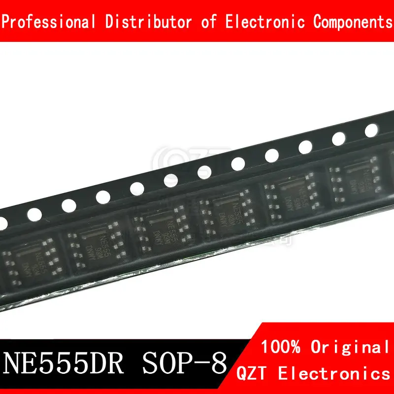 20pcs/lot NE555DR NE555 SOP8 SMD Timer time base circuit IC SOP-8