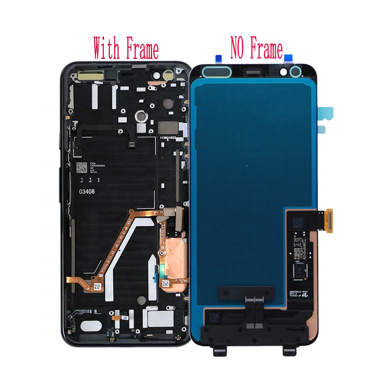 AMOLED For Google Pixel 4 XL LCD Display Touch Screen Digitizer Assembly Replacement For Google Pixel4 XL