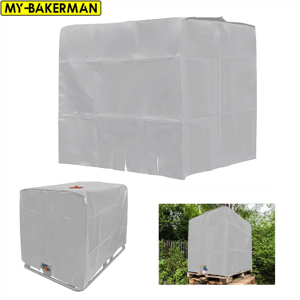 IBC Water Tank Protective Cover1000 liters  Outdoor Garden Yard Rain Container Waterproof Dustproof Sun Protection Foil Covers