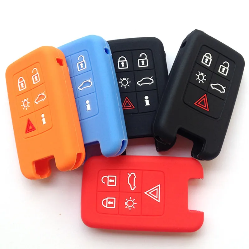 

Remote Car Key Cover Case For Volvo 5/6 Buttons S60L S80L XC60 S70 S80 S90 XC70 V40 V50 V60 C30 V70 Smart Key Shell Accessories